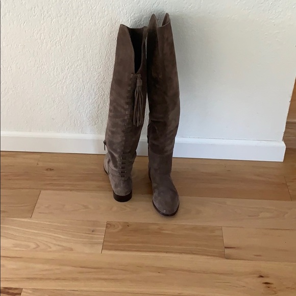 NEW Frye boots- brown, suede, over the knee - Picture 3 of 6